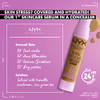 NYX PROFESSIONAL MAKEUP Bare With Me Concealer Serum, Concealer Makeup For Up To 24Hr Hydration - Vanilla