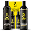 The Beard Club Beard Wash and Conditioner Set  Facial Hair Shampoo & Leave-In Conditioner for Men  Hydrating, Softener Mens Face Wash Grooming Care