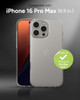 ZAGG Crystal Palace Lite Case for iPhone 16 Pro Max - Ultra-Slim, Ultimate Drop Protection with Graphene Reinforcement, Anti-Yellowing Technology, Wi