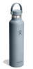 Hydro Flask Water Bottle - Insulated Stainless Steel - Non Spill, Leakproof in 24 Oz Shale Gray