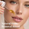 Dersie Cyperus Rotundus Oil: Cyperus Rotundus Oil for Hair Removal  Natural Hair Growth Inhibitor for Unwanted Face & Body Hair Reduction  Soothing
