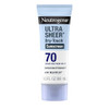 Neutrogena Ultra Sheer Dry-Touch Sunscreen Lotion SPF 70, Broad Spectrum, Water Resistant 80 Min, Oil-Free, Oxybenzone-Free, Non-Comedogenic, Matte F