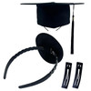 lipmo Graduation Cap Headband, Anti-Falling Grad Cap Headband