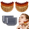 Lymphatic Contour Face Brush(2-PCS),Super Soft Manual Lymphatic Drainage Massager for Sculpting, Relieve Fatigue & Reduce Puffiness, with Portable Ca