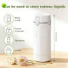 ZXAPJJD 4 in 1 Travel Dispenser Bottle Leakproof Refillable Travel Bottles for Toiletries Portable Travel Size Containers for Shampoo Lotion Cosmetic