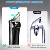 IWLUFK Upgraded Slanted Ingrown Toenail Clippers for Men Women Seniors, Sharp Stainless Steel Curved Toe Trim Nail Clippers with File for Thick Nails