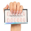 Nail Reformation Press On Nails, Soft Pink Short Almond Fake Nails