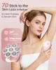 Bartrimber Electric Razors for Women Legs: 7D Fast & Painless Full-Body Shaver for Silk Skin  Waterproof Lady Face Pubic Hair Remover w/Light&Travel