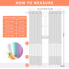 XiDi Curtains for Girls Bedroom Decor