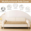 hyha Couch Covers for Dogs Washable, Non Slip Plush Dog Sofa Protectors