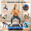 AXV Vibration Plate Fitness Platform Exercise Machine Vibrating Shaking Full Body Shaker Workout Vibrate Stand Shake Board Sport Gym for Weight Loss