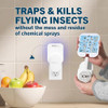Safer Home Indoor Plug-In Fly Trap - SH502 - Effective Fruit Fly Traps for Indoors, Gnat Traps for House Indoor, 400 Sq Ft Protection - Style: 1 Devi