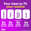 Viva Signature Cloth Paper Towels, Choose-A-Sheet Size, 3 Double Rolls, 86 Sheets per Roll (Packaging May Vary)