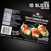 HORMEL BLACK LABEL Thick Cut, Fully Cooked Bacon for Ready to Eat Meals, No Refrigeration Needed, Gluten-Free, 2.52 oz Cooked