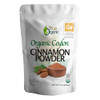True Organic Pure Ceylon Cinnamon Powder, 1 lb, Premium Grade, Gluten Free, USDA & Kosher Certified, Organic Ground Cinnamon powder, Non-GMO, Ceylon