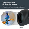 Celestron  Nature 10x25 Monocular  Ideal for Hiking and Wildlife Viewing  Multi-Coated Optics  25mm Objective Lens  BaK-4 Prism Twist-Up Eyecup