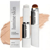 Lumine Skin Color Changing Foundation Stick, Dual-Ended Korean Skin Care Foundation Stick, Detachable Brush, Full to Medium Coverage Base Hydrating M