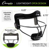 Champion Sports Steel Softball Face Mask - Classic Fielders Masks for Youth - Durable Head Guards - Premium Sports Accessories for Indoors and Outdoo