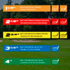 PrideSports PTS Wood Golf Tees | 100 Count, 2-3/4 Inch | #1 Wood Tee on Tour | Best for Drivers & Woods