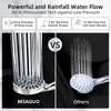 BESAQUO Shower Head,10 Functions High Pressure shower head with handheld, Built-in Pause Mode & Power Wash, Non-Clogging Nozzles High Flow Hand Held