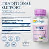 SOLARAY Vitex Berry Extract 225 mg - Chasteberry Supplement for Women