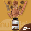 NutriFlair Organic Ceylon Cinnamon Supplement 1200mg, 120 Capsules