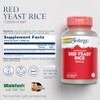 SOLARAY Red Yeast Rice 600mg System Support, Non-Irradiated & No Citrinin, Lab
