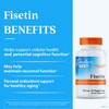 Doctor's Best Fisetin with Novusetin, Non-GMO, Vegan, Gluten & Soy Free, 100 mg