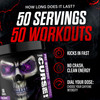 JNX SPORTS The Curse! Pre Workout Powder for Men & Women, Caffeine