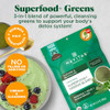 Navitas Organics Superfood+ Greens Blend for Detox Support (Moringa + Kale +