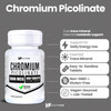 HealthFare Chromium Picolinate 1000mcg - 400 Vegan Tablets