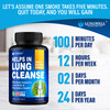 Quit Smoking Aid for Lung Cleanse & Support - Lung Detox for Smokers