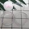 5G Transparent Refillable Empty Loose Powder Box With Sifter and Puff - Foundation Makeup Case, Blusher, Finishing Powder Storage Holder - Cosmetic C