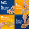 Succure 2 Pair Metatarsal Pads - Ball of Foot Cushions for High Heel Comfort