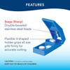 Sammons Preston Pill Splitter For Cutting Small Pills or Large Pills In Half