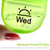 AUVON Pill Box 2 Times a Day, Weekly Pill Organizer AM PM with 7 Daily Pocket