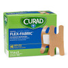 CURAD Flex-Fabric Adhesive Bandages, Knucle, 100 Ct, 1 BOX