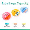 Sukuos Large Weekly Pill Organizer 2 Times a Day, Daily Pill Box 7 Day Easy