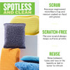 E-Cloth Non-Scratch Scrubbing Pads - Scrubbing Dish Sponges Kitchen Cleaning Kit