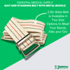 Essential Medical Supply Cotton Blend Walking Gait and Standing Belt with Secure