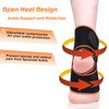 MUSEFITR 1 Pack Adjustable Ankle Brace for Women and Men, Ankle Support
