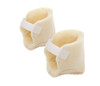 Essential Medical Supply Sheepette Heel Protectors with Hook and Loop Strap