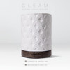 Earnest Living Essential Oil Diffuser for Home White Ceramic 100ml Aromatherapy