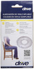 Drive Medical Inflatable Vinyl Ring Cushion, Grey, Universal