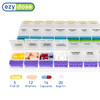 EZY DOSE Weekly (7-Day) Pill Organizer, Vitamin Container, and Daily Medicine