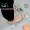 Digital Bathroom Scale for Body Weight, Precision Weighing Scale for Weight