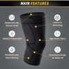 CAMBIVO Knee Braces for Knee Pain Women & Men,2 Pack Knee Compression