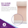 Dynarex Elastic Bandages with Self-Closure, 4" x 5 yds, Provides Compression