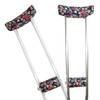 Crutches Padding Soft Foam Underarm Crutch Pads Universal Adult Handle Covers