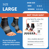 Plantar Fasciitis Sock (6 Pairs) for Men and Women, Compression Foot Sleeves